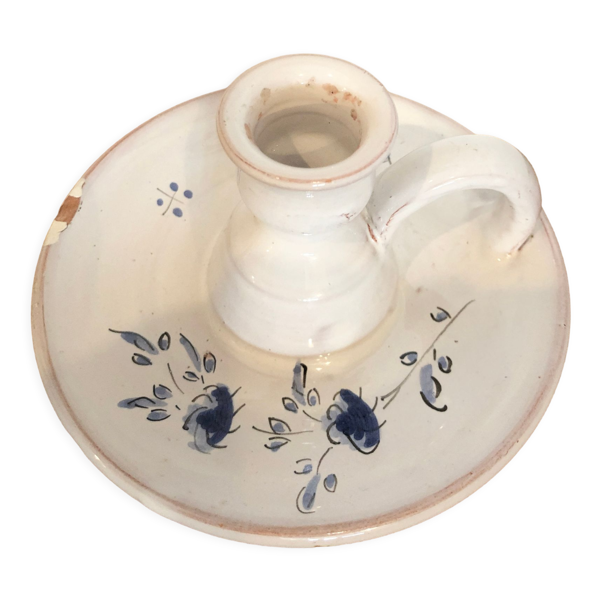 Moustiers candle holder