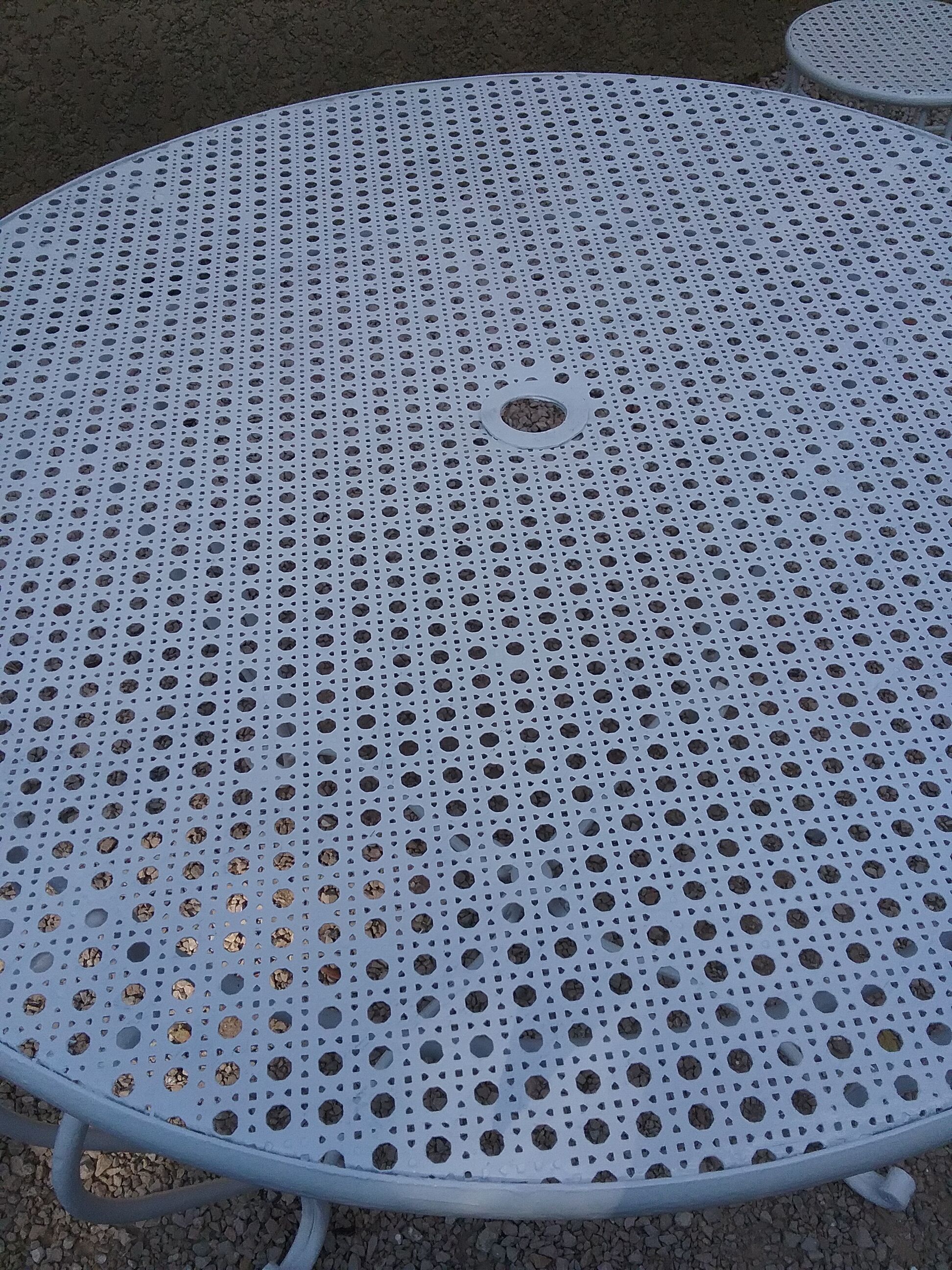 Wrought iron garden set