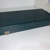 Vintage salad cutlery with its box