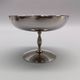 6 stainless steel ice cream cups and spoons, French, stainless steel bowl