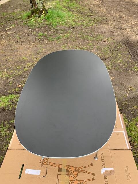 Superellipse table limited edition numbered by Bruno Mathsson and Piet Hein - Denmark 70s/80s