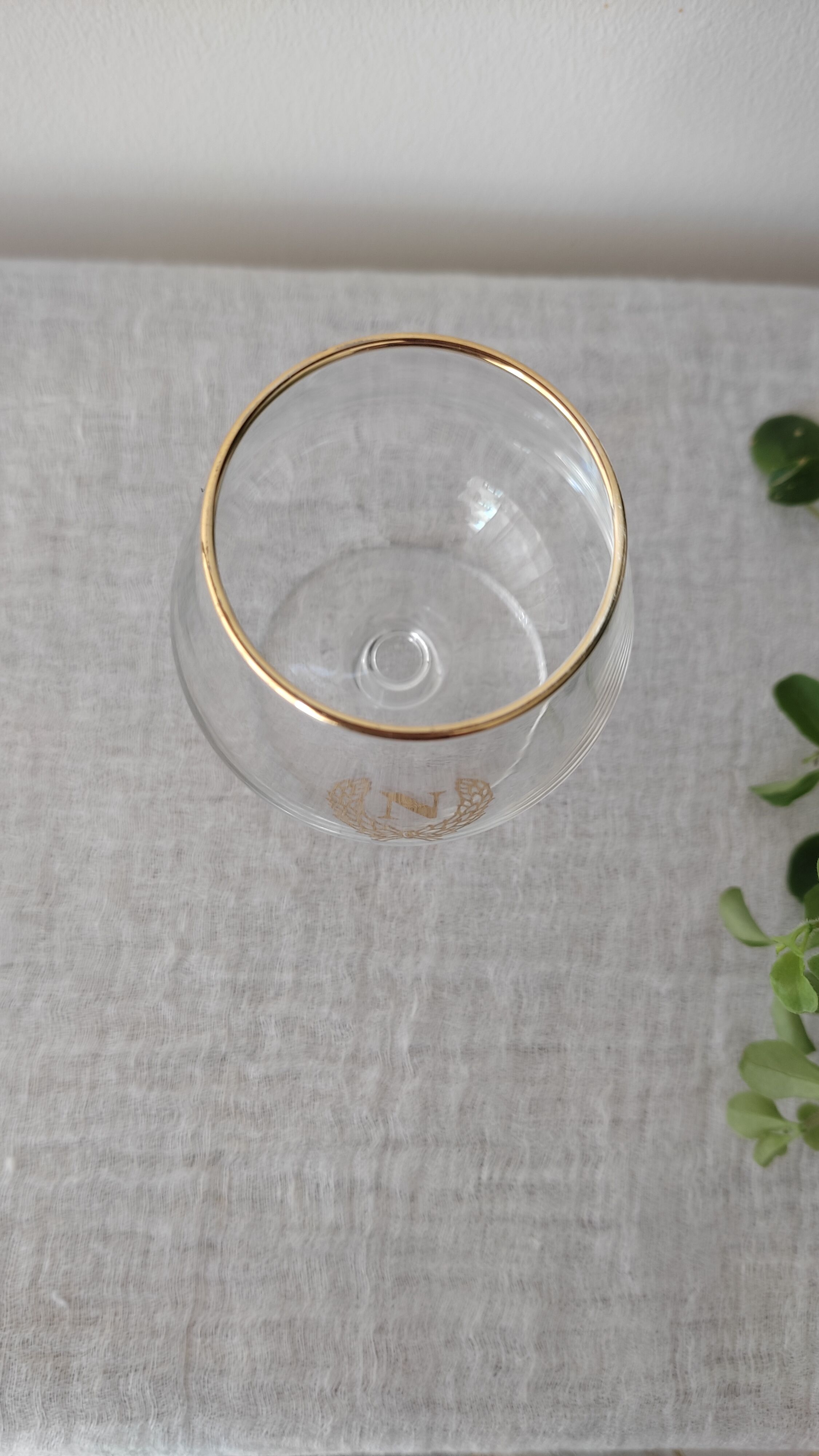 Verres à cognac de collection modèle Napoléon vintage