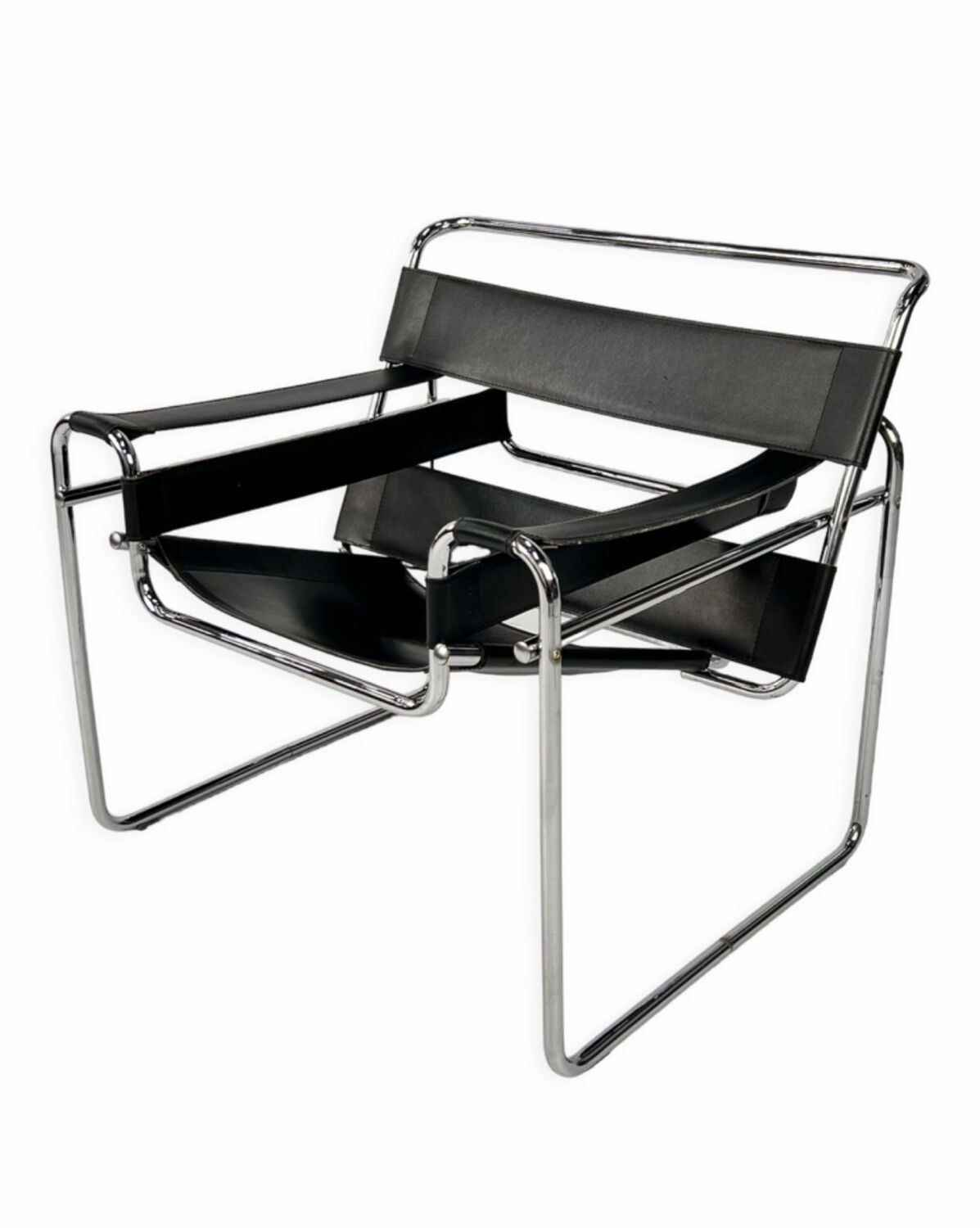 Wassily Chair B3 by Marcel Breuer, year 1980