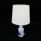 Lampe de chevet blanche, design danois, années 1960, fabricant : Fog & Mørup
