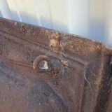 Cast-iron fireplace mantle