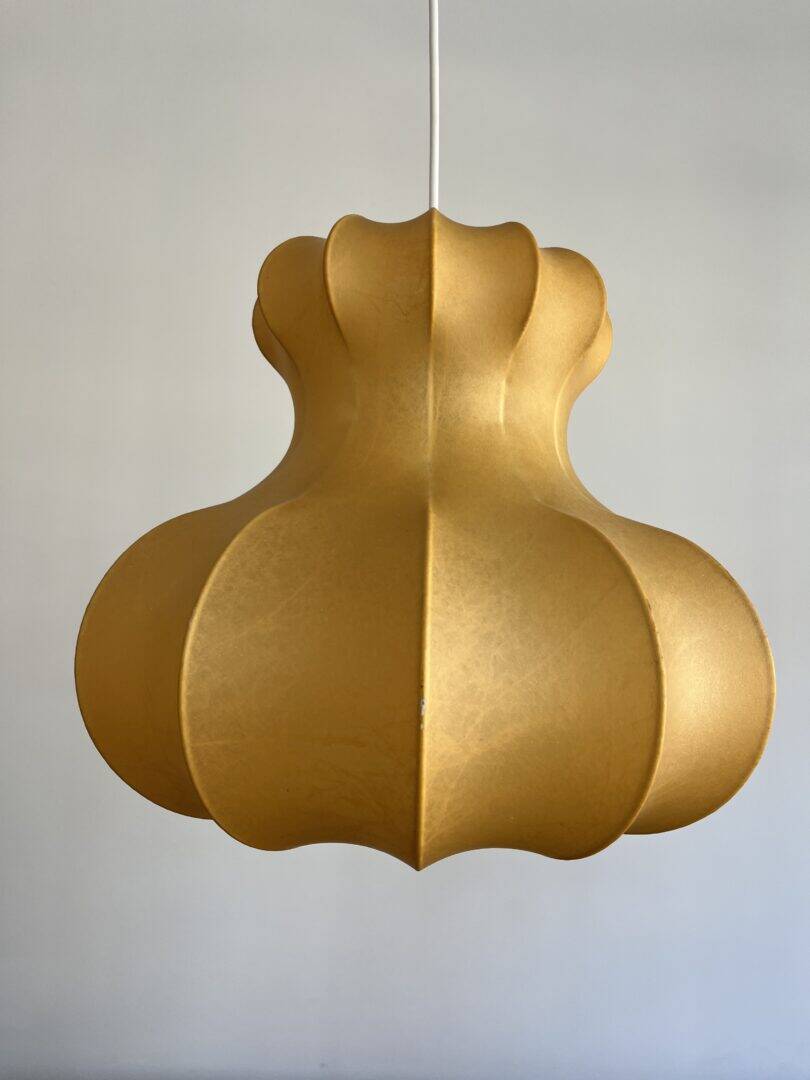 Rare cocoon pendant lamp – Goldkant Leuchten