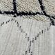 Beautiful vintage carpet of benin ouarain 90x220 cm