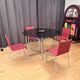 Set of four stackable .03 chairs designed by Maarten van Severen, Vitra, Sw