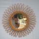 Mirror sun rattan 40cm