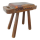 Ancien tabouret bois