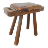 Old wooden stool