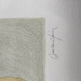 Lithographie originale signée à la main par Pierre Boncompain