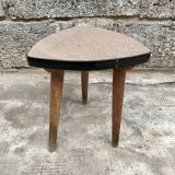 Triangular pedestal table 1950