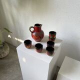 Scheurich German ceramic lemonade set
