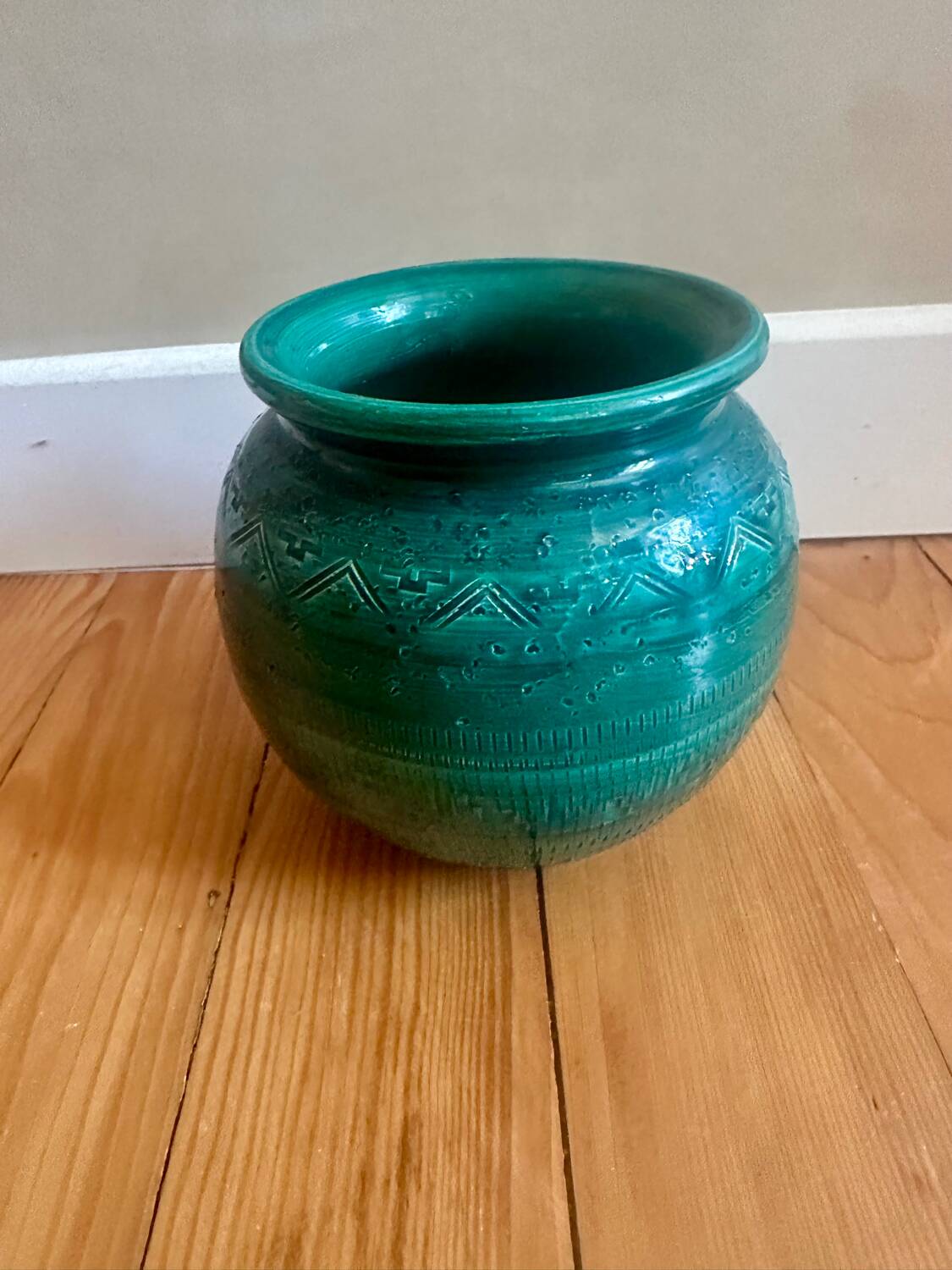 Vase vintage graphique