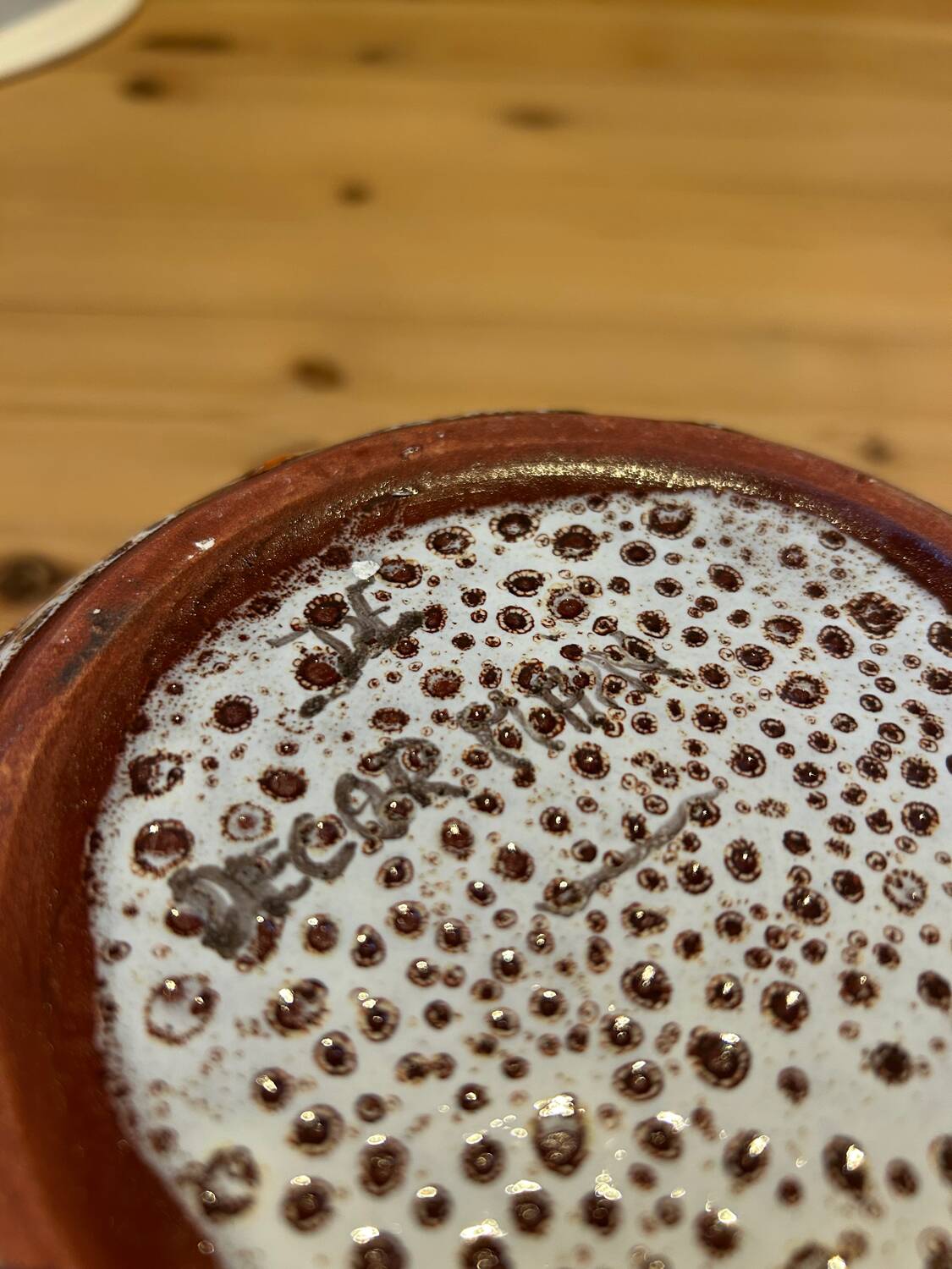 Vallauris ceramic fish-decorated tureen