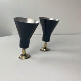 Pair of vintage old sconces 1950