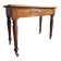 Vintage beech desk with a linoleum top and drawer.
