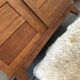 Vintage René Gabriel wardrobe, old furniture known as disaster victims