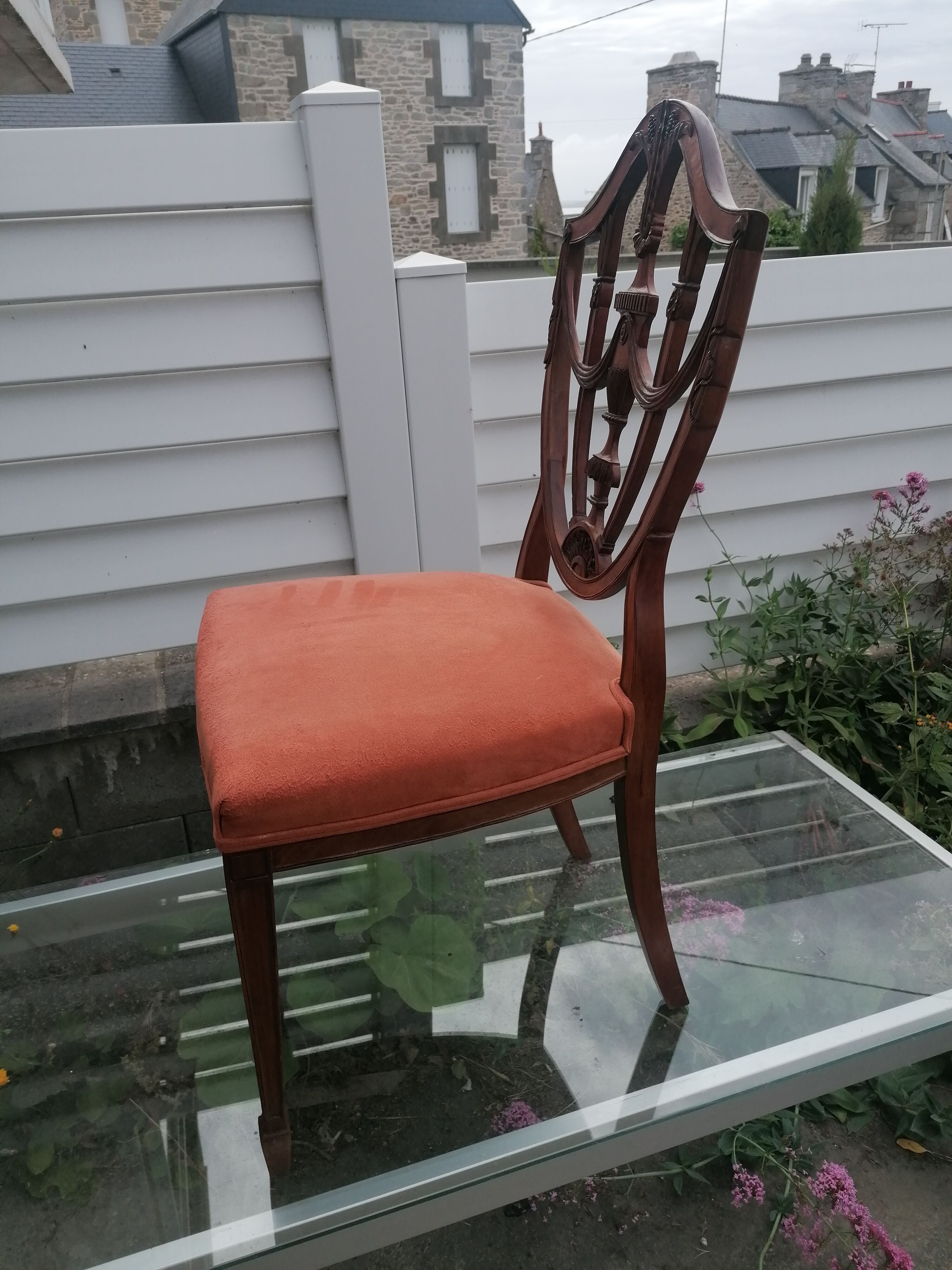 6 Directoire chairs