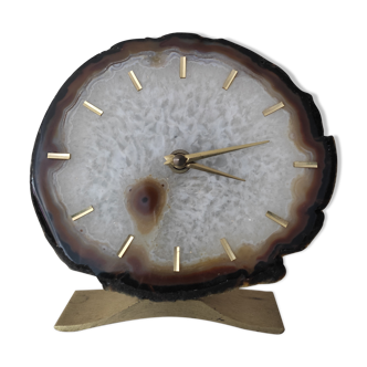 Clock on agatha stone