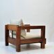 Fauteuil en chêne massif — reconstruit en 100 % laine vierge