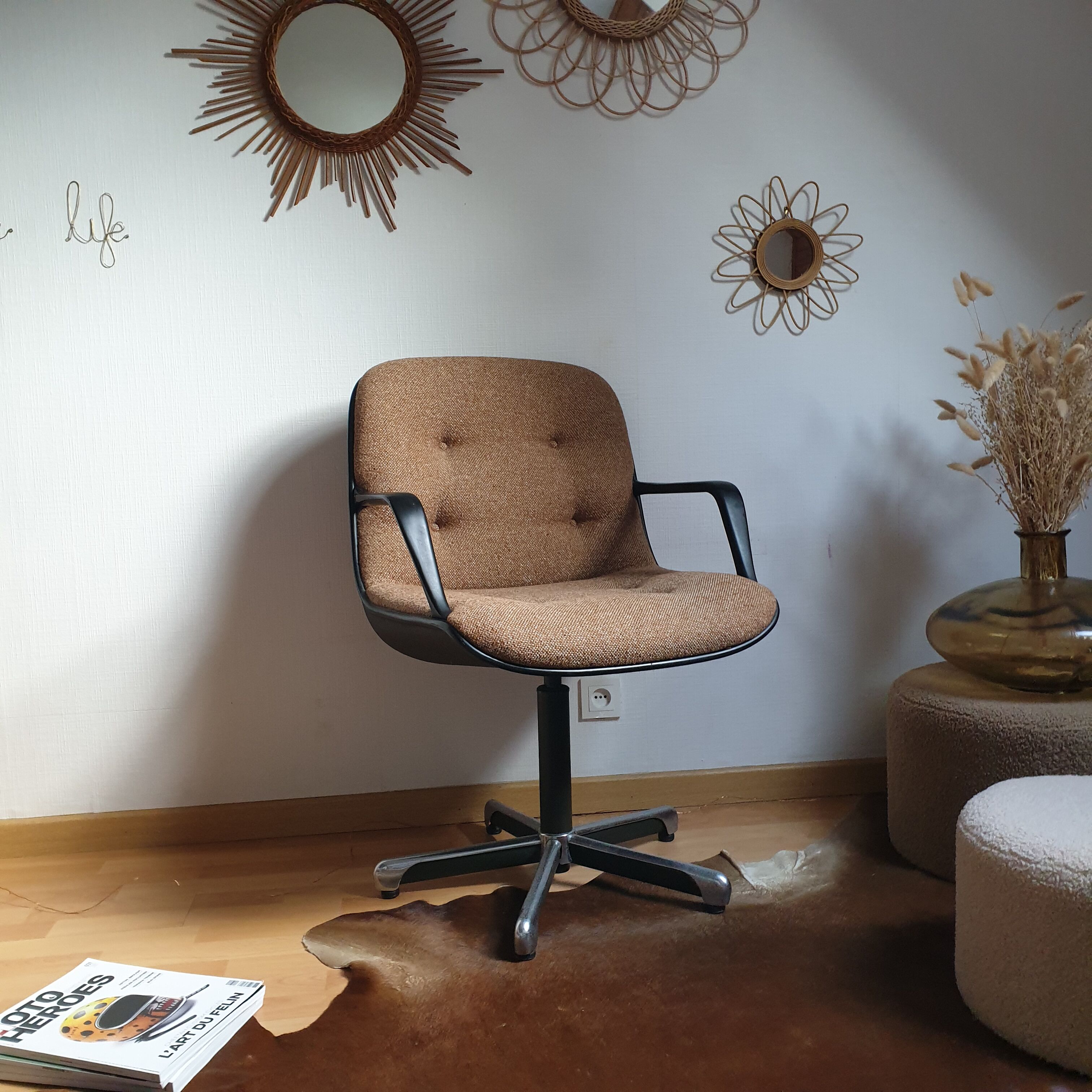 Fauteuil vintage par Randall Buck, Strafor