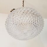Brass ball chandelier