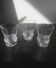 Verre en cristal daum france modèle sorcy