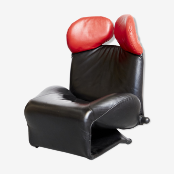 Fauteuil Wink par Toshiyuki Kita pour Cassina, 1980