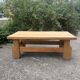 Wooden coffee table
