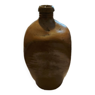 Old stoneware bottle of mineral water