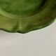 Glazed clay dish Biot verte XXL 1960