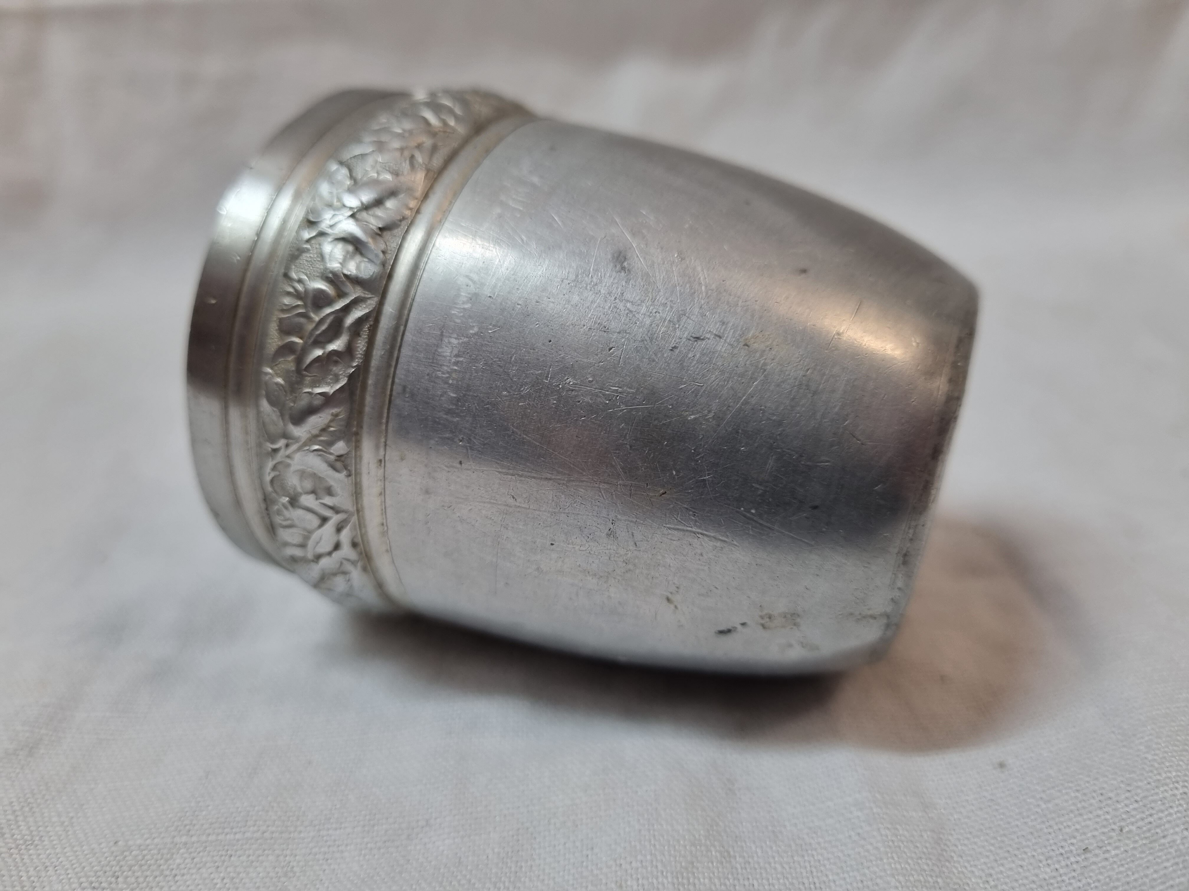 Aluminum birth stamp, 1940