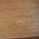 Mid-Century chest of drawers in brown teak with 6 drawers, tall model from the 1960s.