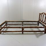 Rattan bed daybed, 1970’s