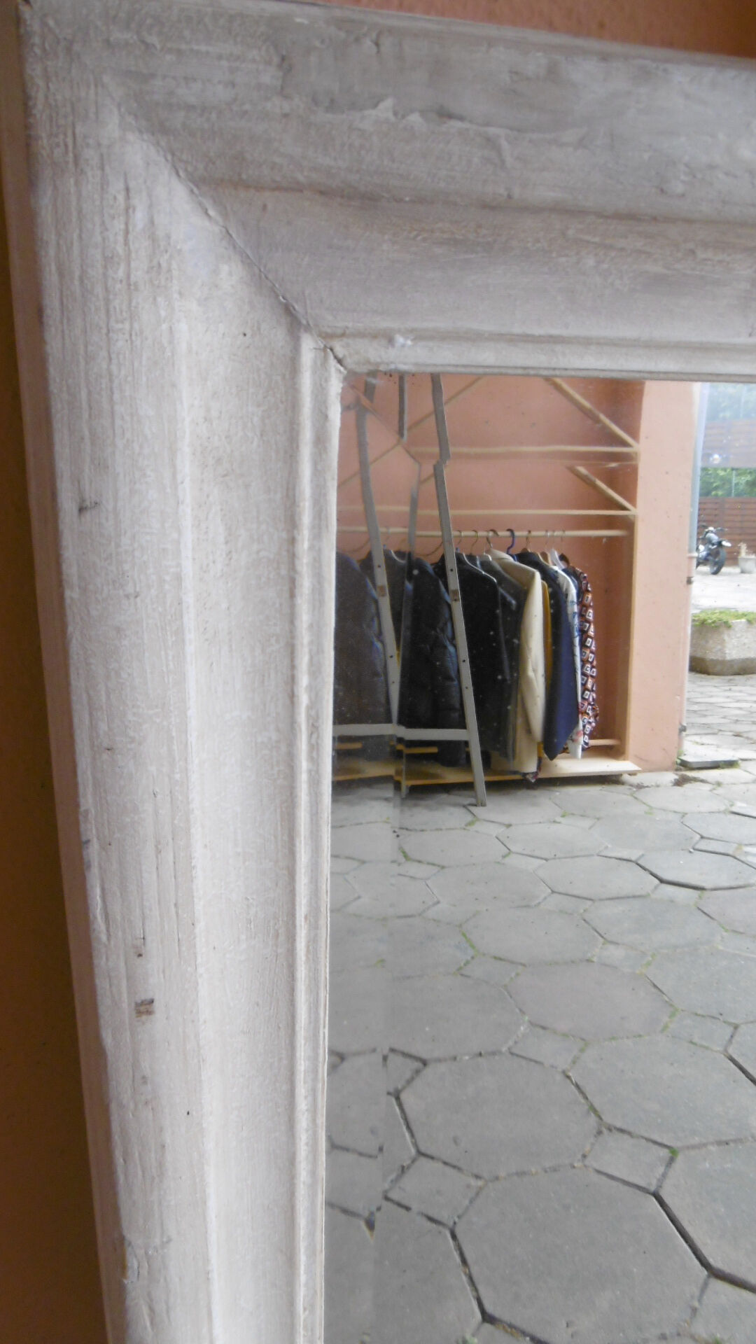 Louis XVI style mirror with decor small knot