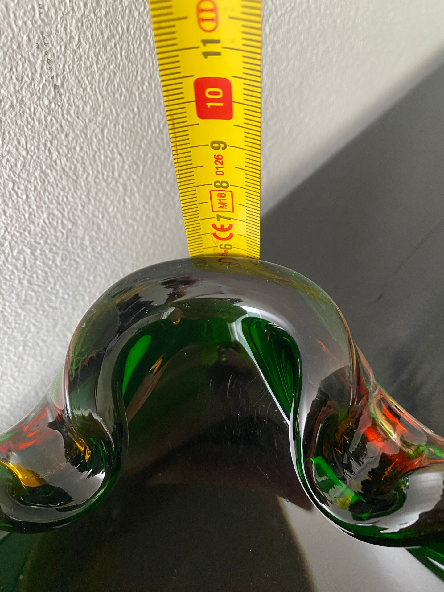 Murano Sommerso Ashtray by Flávio Poli
