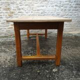 Oak farmhouse table