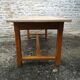 Oak farmhouse table