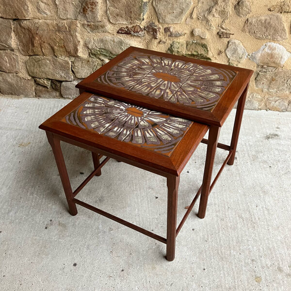 Table gigogne céramique