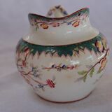 19th Sarreguemines porcelain milk pot