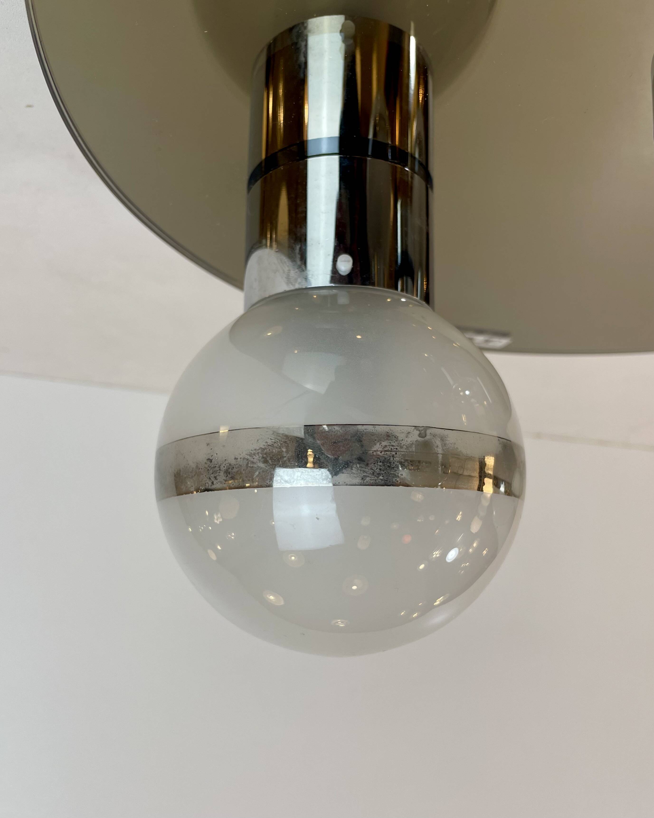 Wall or Ceiling Bathroom Lamp by Bath, 1970’s