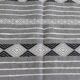 Hand-woven kilim rug in natural wool, 145x90 cm