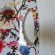 Large melamine serving tray The Leonardo Collection floral decoration