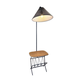 Floor lamp/magazine holder 1950