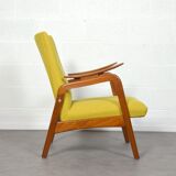 Fauteuil scandinave en teck, 1960
