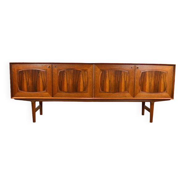 Enfilade scandinave vintage en palissandre