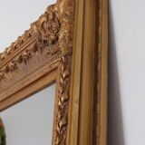 Old gilded mirror