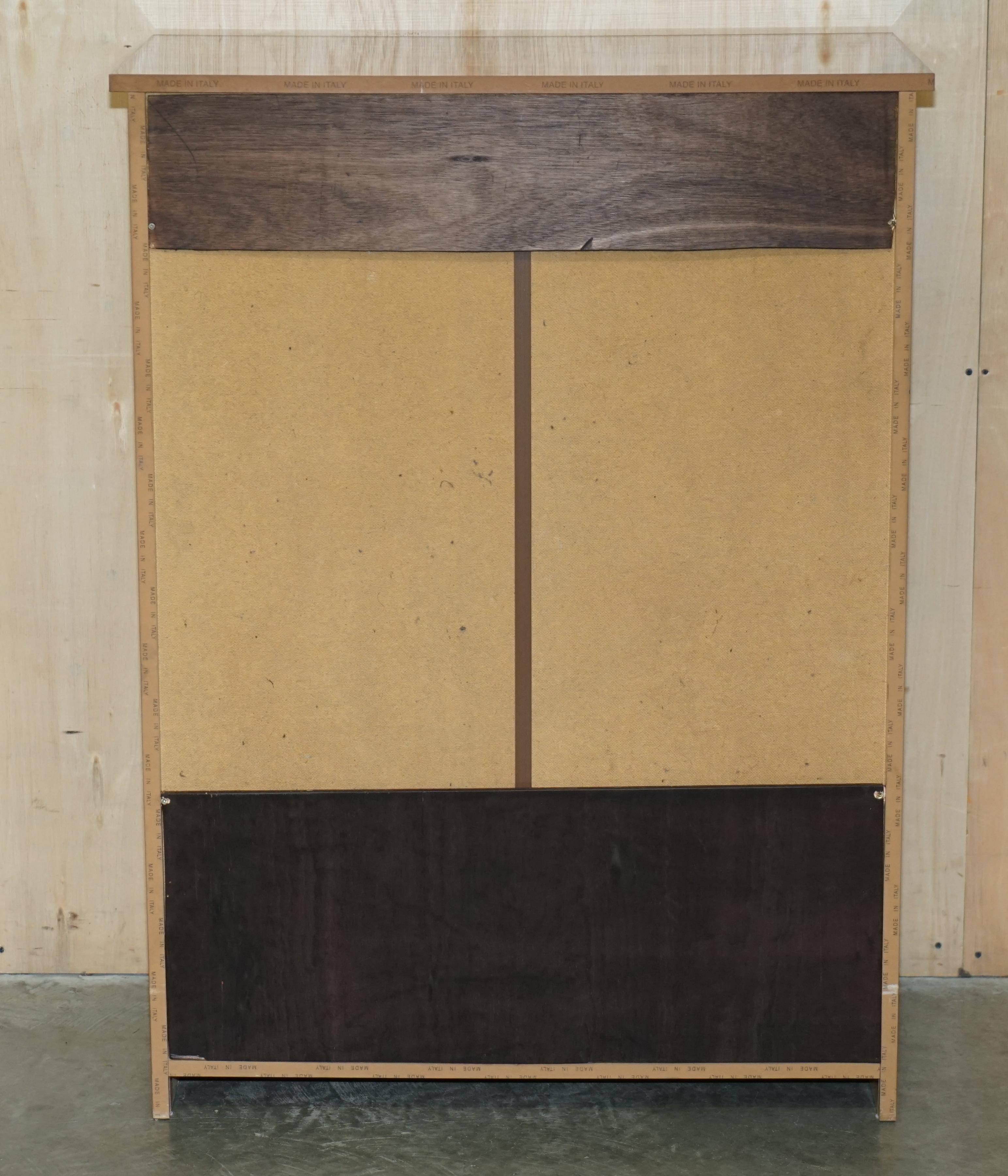 Commode Vintage en Placage de Noyer Burl